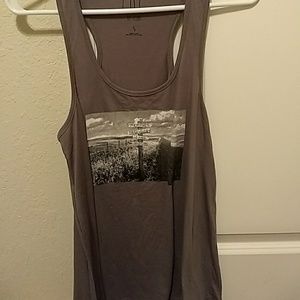 Racerback Graphic Tank